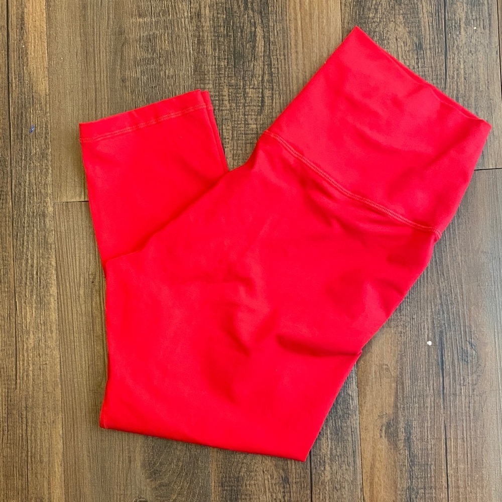 ZYIA Active Vibrant Red Leggings